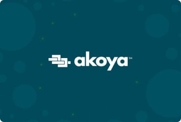 Graphic depicting Akoya logo
