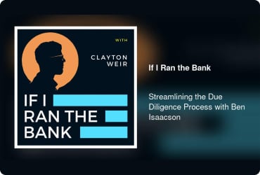 Graphic depicting If I ran the bank by Clayton Weir