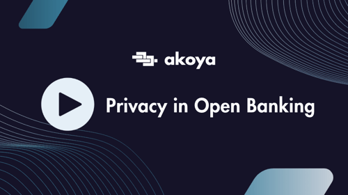 Privacy in Open Banking Webinar